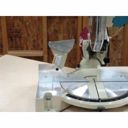 Makita 10 in. 15 Amp Corded Single Bevel Compound Miter Saw with 40T Carbide Blade thumbnail 9