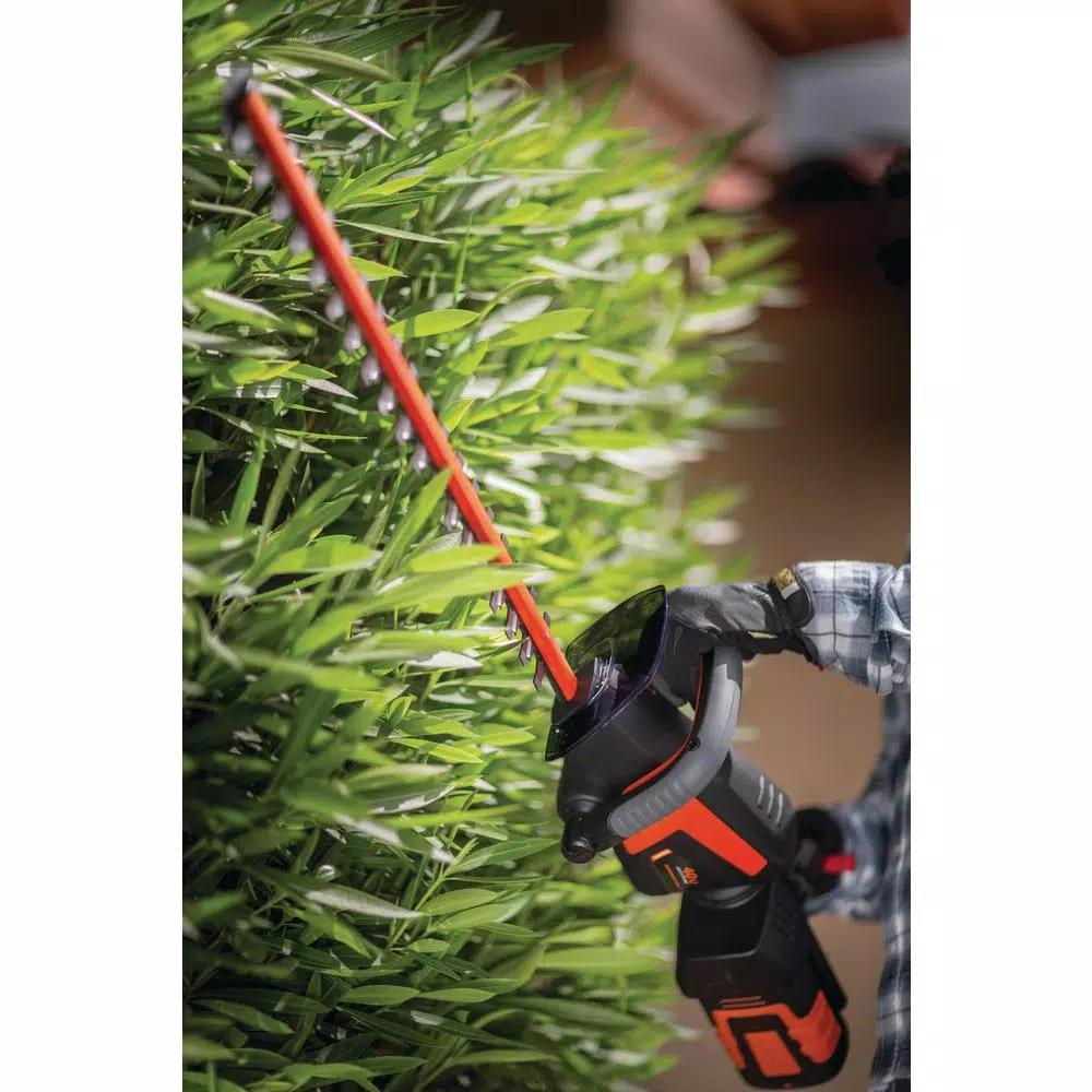 Remington 40V Cordless Lithium-Ion Hedge Trimmer Kit with 2.5 Ah Battery and Charger, 22 in. Blades