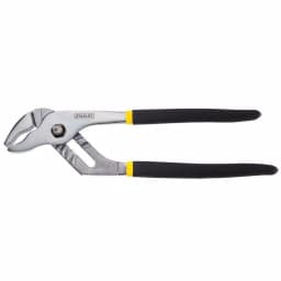 Stanley 10 in. Groove Joint Pliers with 7-Position Adjustable Jaw, Drop Forged Steel thumbnail 1