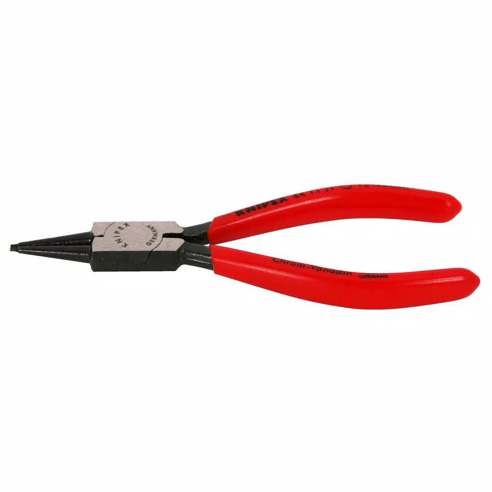 KNIPEX 7-1/4 in. Internal Straight Circlip Pliers, Chrome Vanadium Steel