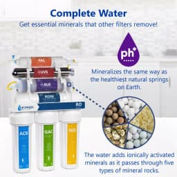 Express Water 11-Stage UV Reverse Osmosis Alkaline Water Filtration System with Tank and Faucet, 100 GPD thumbnail 2