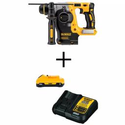 DEWALT 20V MAX XR Brushless 1 in. SDS Plus Rotary Hammer Kit with 3.0Ah Battery & Charger thumbnail 1