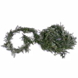 VAN ZYVERDEN 25 ft. Live Fresh Cut Blue Ridge Mountain Fraser Fir Holiday Garland thumbnail 1