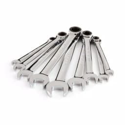 TEKTON 9-Piece Ratcheting Combination Wrench Set, 1/4 in. to 3/4 in. thumbnail 2