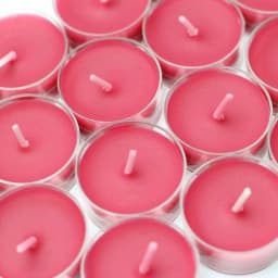 Zest Candle Red Tealight Candles, 1.5 in. Diameter, 50-Pack thumbnail 2