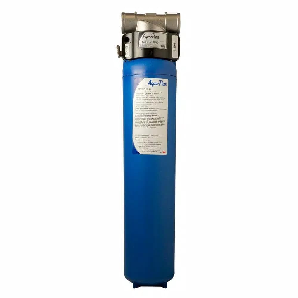 3M Aqua-Pure Whole House Water Filtration System, Carbon Block Filter, 20 GPM