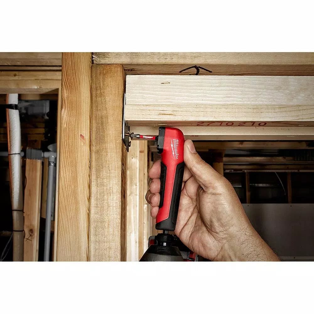 Milwaukee SHOCKWAVE Right Angle Drill Adapter with 1 in. PH2 Bit