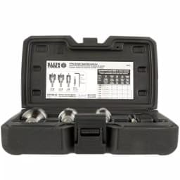 Klein Tools 4-Piece Carbide-Tipped Hole Cutter Set with Heavy Duty Carrying Case thumbnail 7