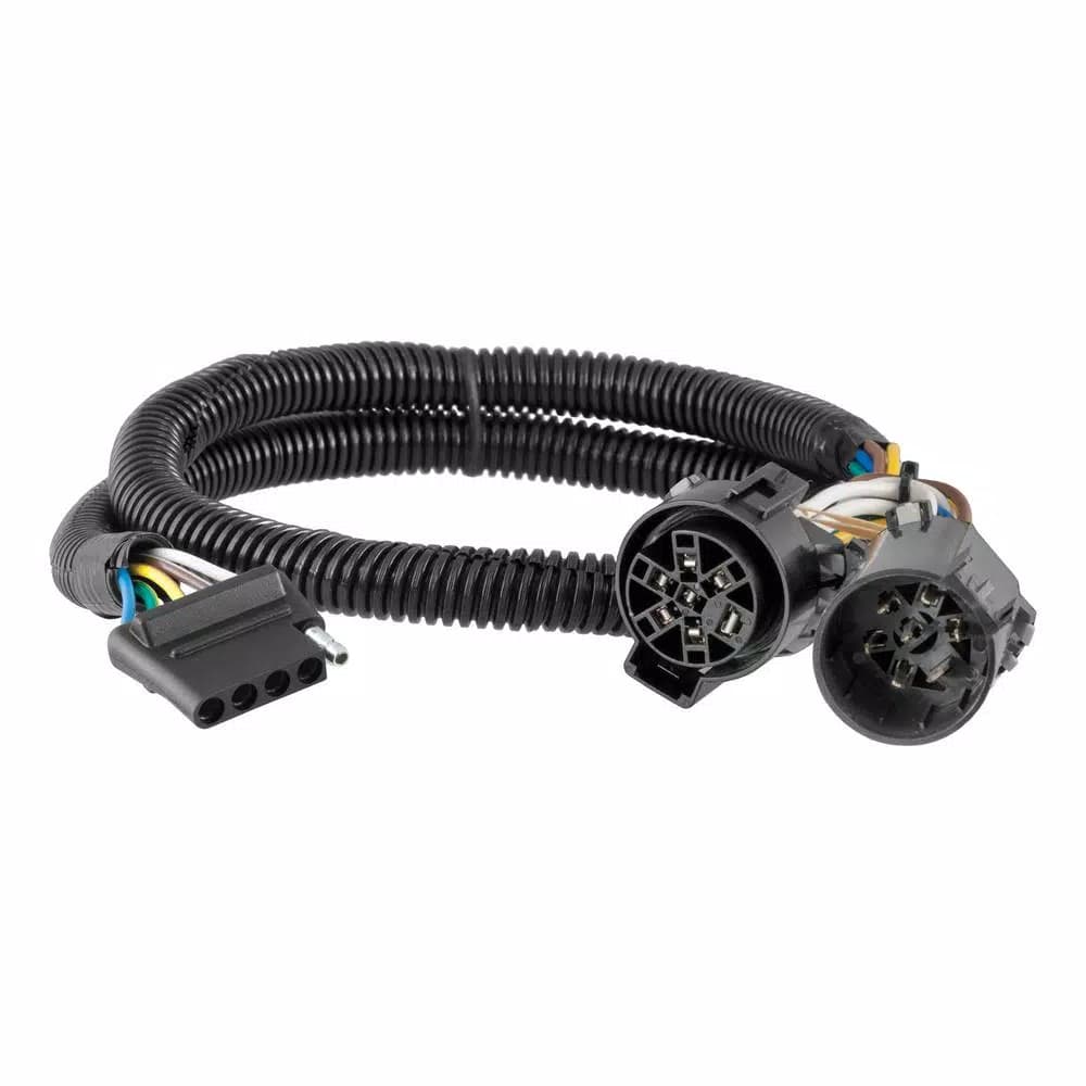 CURT 5-Way Flat Trailer Connector Kit - Replacement OE USCAR Socket