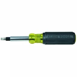 Klein Tools Heavy-Duty Multi-Bit Screwdriver and Nut Driver with Cushion Grip Handle thumbnail 1