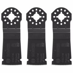 Bosch 1-1/4 in. HCS Plunge Cut Precision Oscillating Blades, 3-Pack thumbnail 1