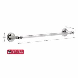 Delta Silverton 5-Piece Polished Chrome Bath Hardware Set thumbnail 7