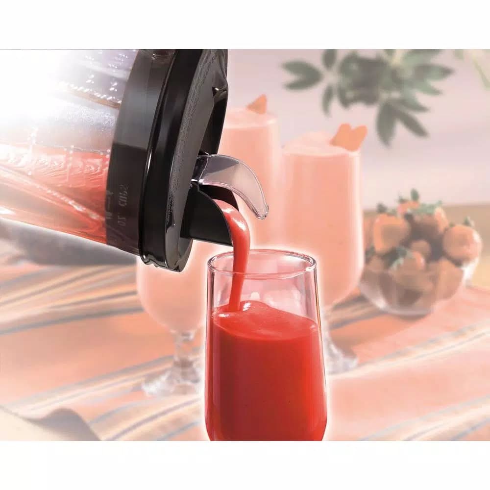 Hamilton Beach Power Elite 40 oz. 12-Speed Blender, 700W Peak Power, Black