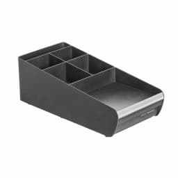 Mind Reader Vesta Coffee 18-Capacity K-Cup Storage Drawer & 7-Compartment Condiment Organizer, Black thumbnail 5