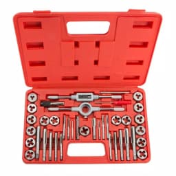 TEKTON 39-Piece Inch Tap and Die Set, SAE Coarse and Fine Sizes thumbnail 1