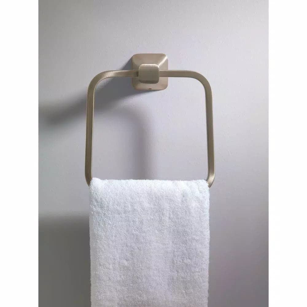 Delta Tesla Polished Nickel Hand Towel Ring