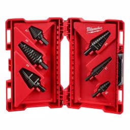 Milwaukee Black Oxide Step Drill Bit Set, 6-Piece Jam-Free Performance thumbnail 1