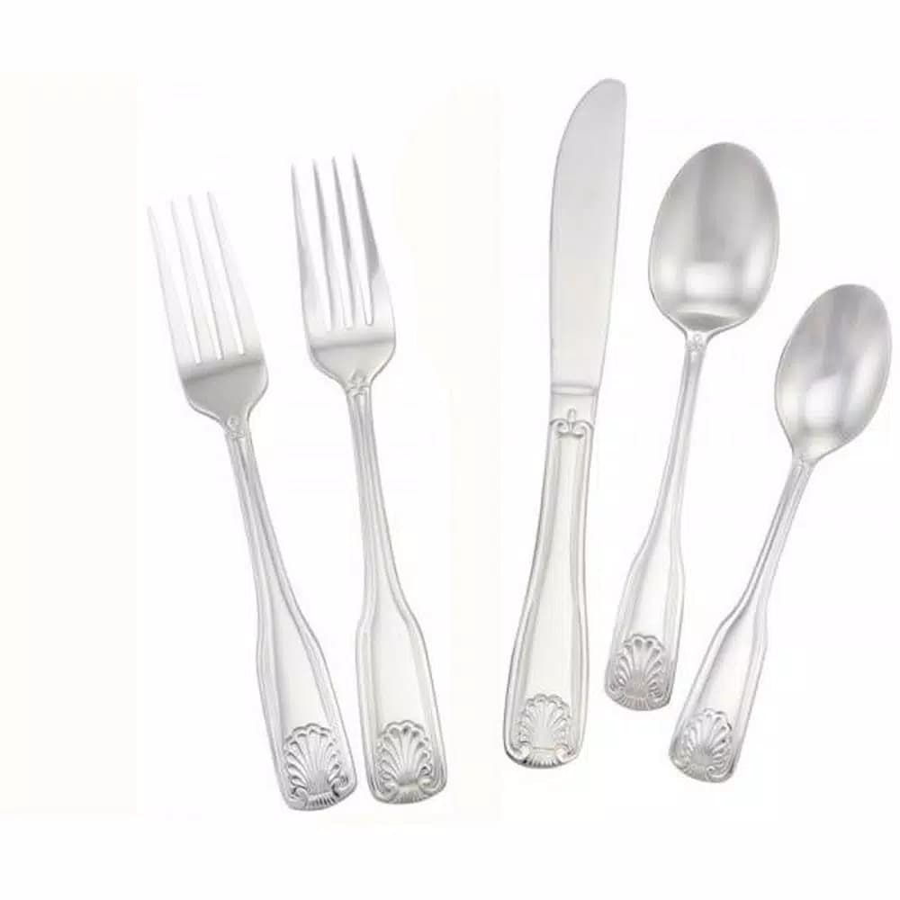 Utica Cutlery Co. Utica Cutlery Company Fanfare 20-Piece Stainless Steel Flatware Set