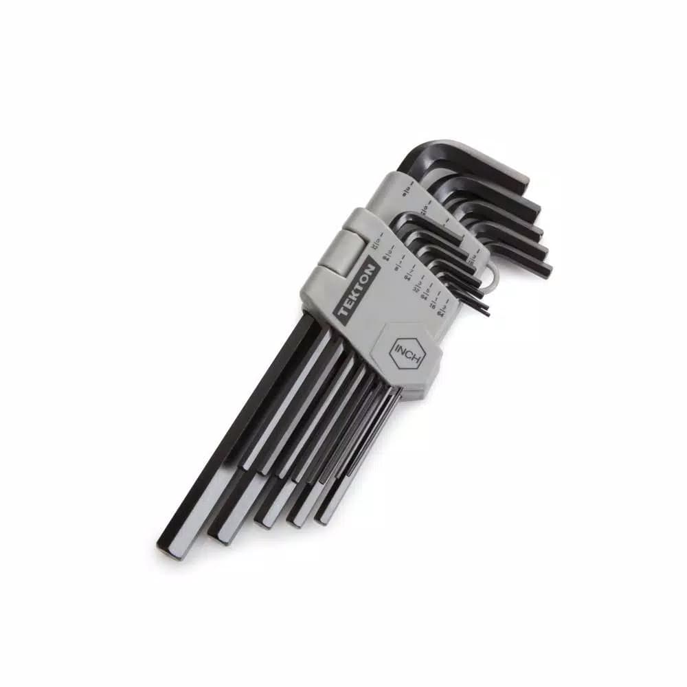 TEKTON 13-Piece Long Arm SAE Hex Key Wrench Set, 3/64-3/8 in.