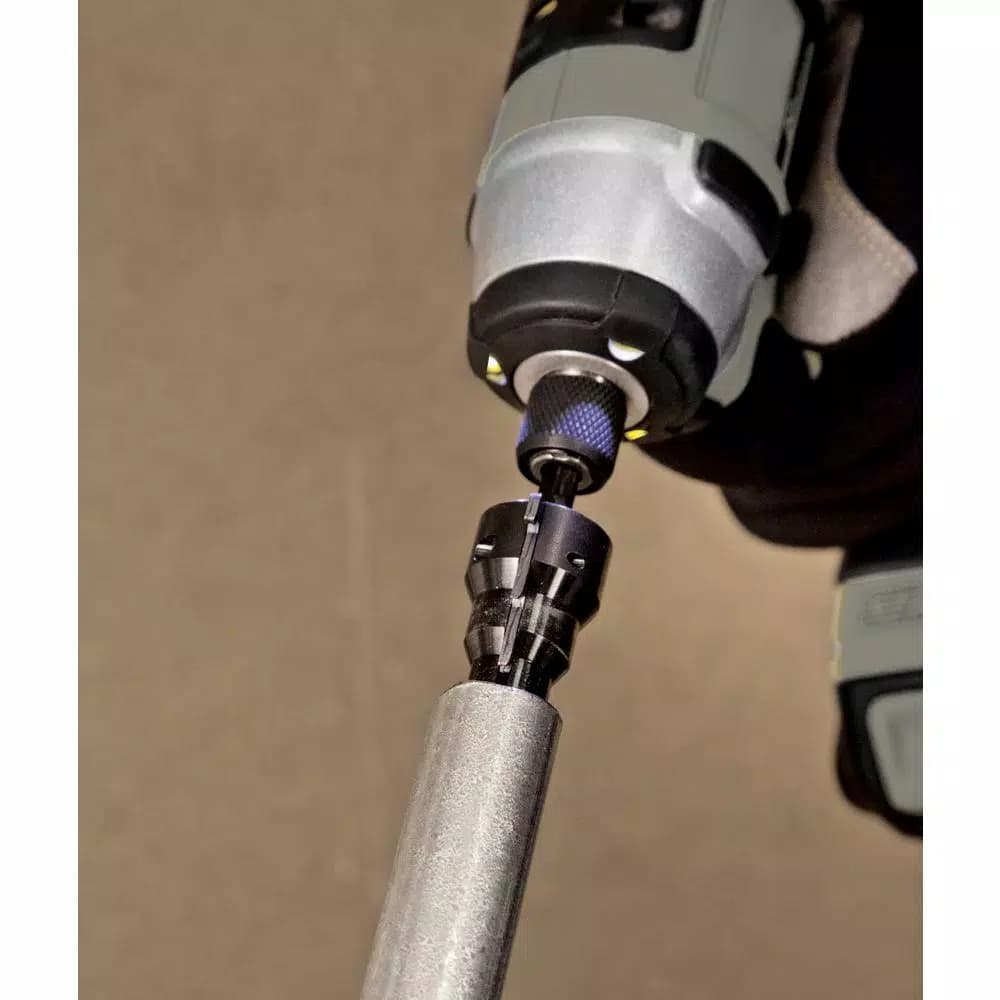 Klein Tools Conduit Reamer Drill Head with #2 Square Recess Bit for 1/2 in., 3/4 in., and 1 in. Conduit
