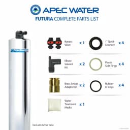 APEC Water Systems FUTURA-10 Salt-Free Whole House Water Conditioner with Pre-Filter, 10 GPM thumbnail 4