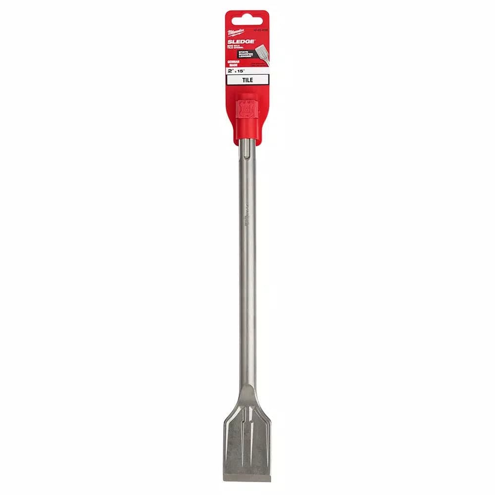 Milwaukee SDS-Max SLEDGE 2 in. x 15 in. Steel Tile Chisel Bit