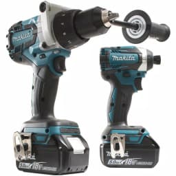 Makita 18V LXT Brushless Cordless 2-Piece Combo Kit (Hammer Drill & Impact Driver) with 5.0Ah Battery & Charger thumbnail 3