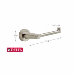 Delta Compel Single Post Toilet Paper Holder, Brilliance Stainless thumbnail 3