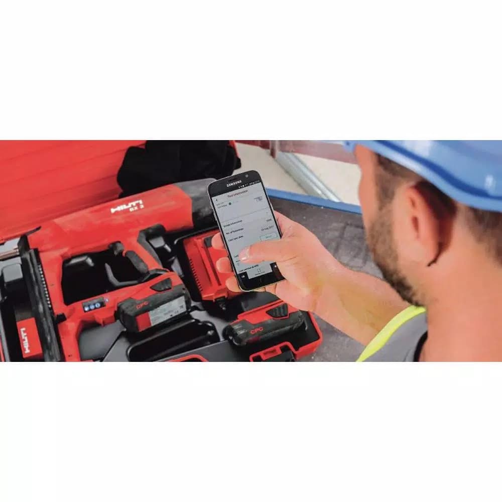Hilti BX 3-ME 02 22V Lithium-Ion Cordless Brushless Bluetooth Battery-Actuated Nailer