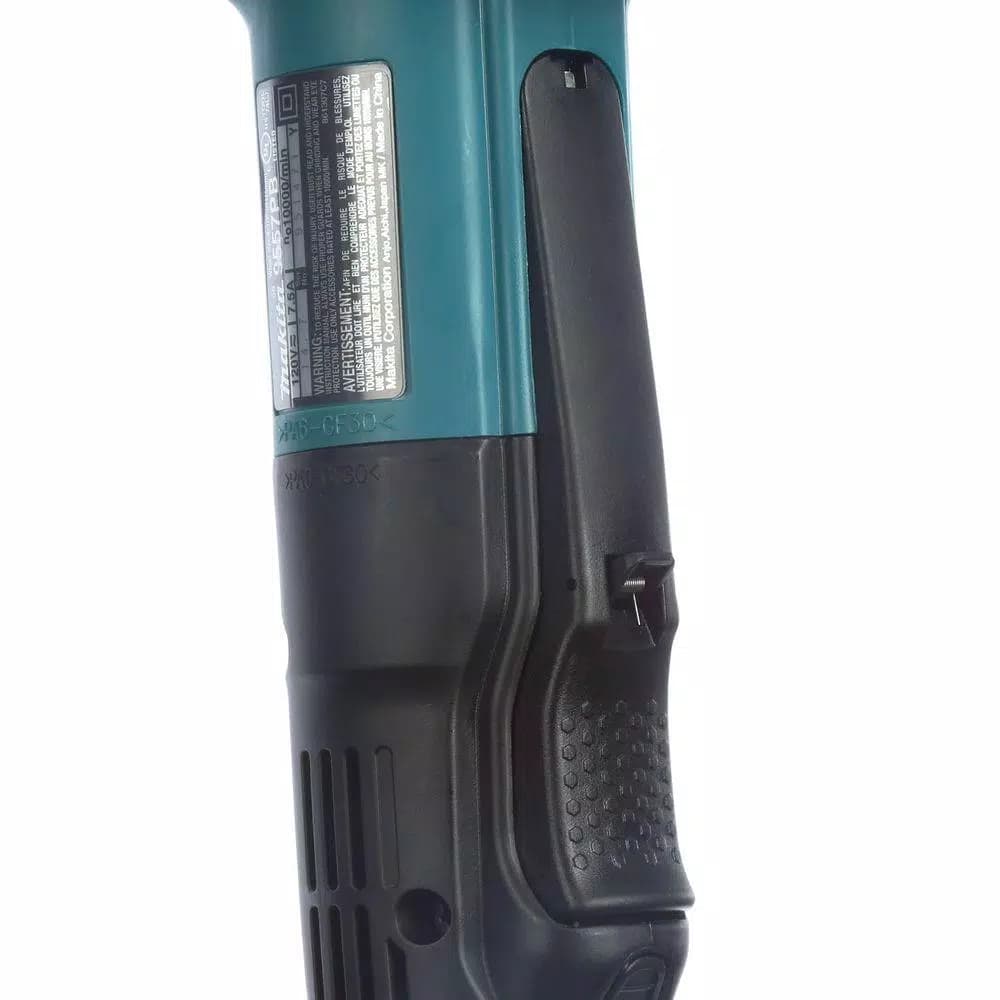 Makita 4-1/2 in. Angle Grinder, 7.5 Amp, 11,000 RPM with Paddle Switch
