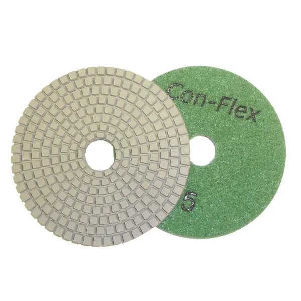 Con-Flex 4 in. 5-Step Diamond Polishing Pad - Step 5 High Gloss