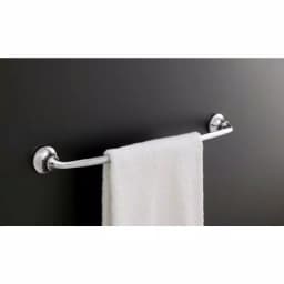 Kohler Forte Sculpted 24 in. Single Towel Bar, Polished Chrome thumbnail 3