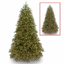 National Tree Company 6.5 ft. Jersey Fraser Fir Artificial Christmas Tree with 900 Dual Color LED Lights thumbnail 1