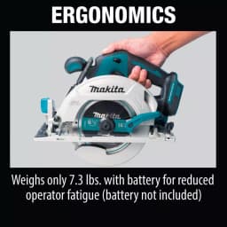 Makita 18V LXT Brushless 6-1/2 in. Cordless Circular Saw with Electric Brake (Tool Only) thumbnail 5