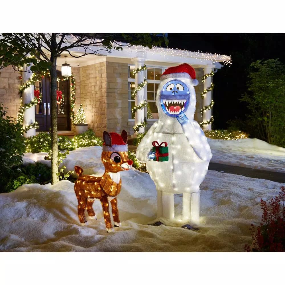 Unbranded Brite Star 300-Light Clear Icicle Light Set (Set of 2) - White Wire