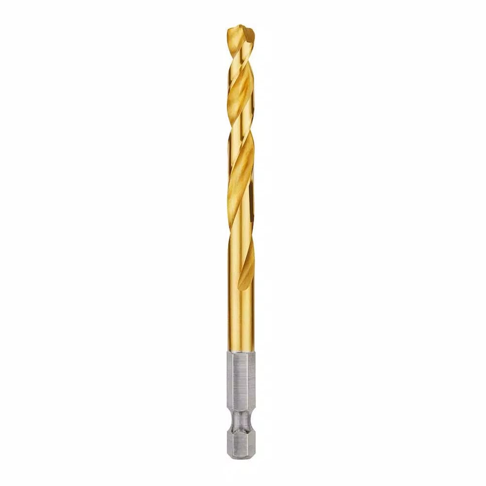 Milwaukee SHOCKWAVE 17/64 in. Titanium Twist Drill Bit with Red Helix