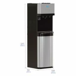 Brio Tri-Temp 2-Stage Bottleless Water Cooler with UV Self-Cleaning and Filtration, Stainless Steel thumbnail 4