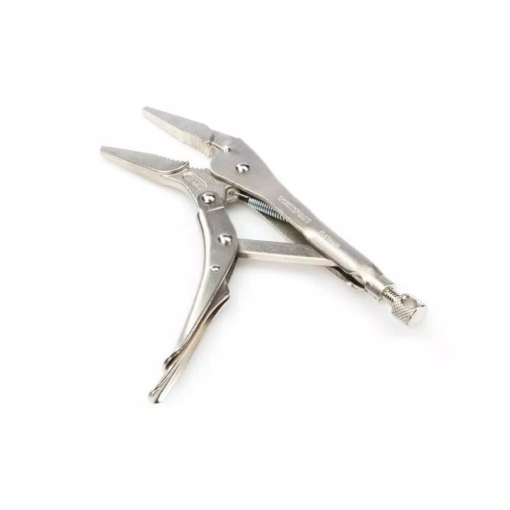 TEKTON 9 in. Long Nose Locking Pliers, 4-Piece Set