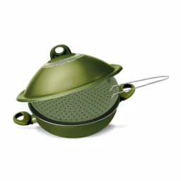 Pensofal Terre di Siena VapSi 4-Piece Wok and Steamer Set with Bioceramix Non-Stick Coating thumbnail 2