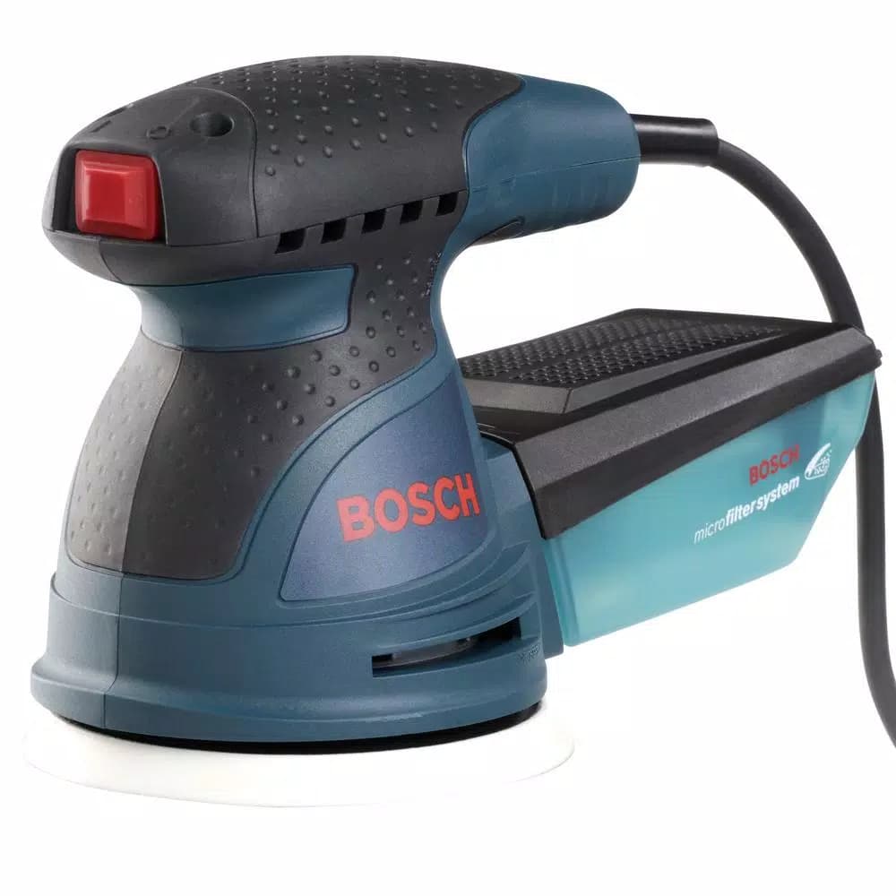 Bosch 5 in. Corded Single Speed Palm Random Orbital Sander/Polisher, 2.5 Amp