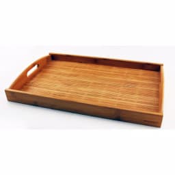 BergHOFF Eco-Friendly Bamboo Serving Tray, 17.5 in. Rectangle Tray for Breakfast in Bed and Coffee Tables thumbnail 1