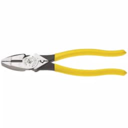 Klein Tools 9 in. High Leverage Side Cutting Pliers with Crimping Die thumbnail 1