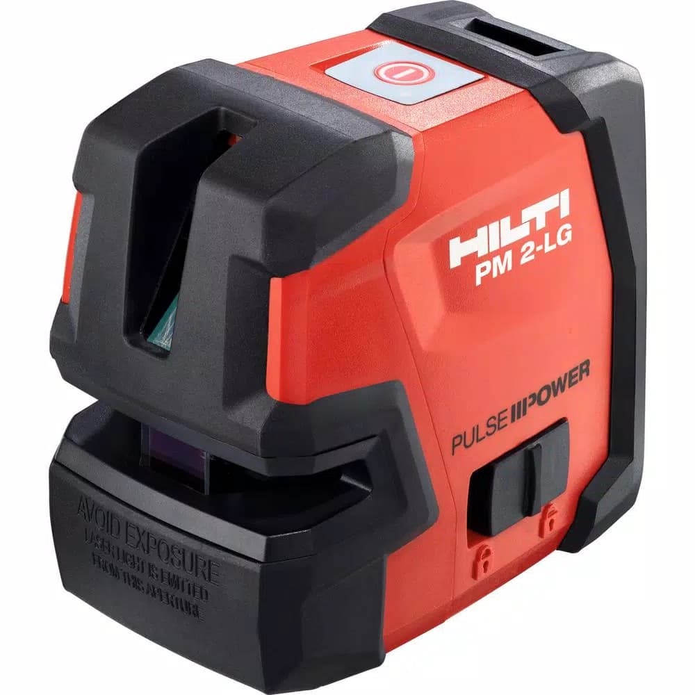 Hilti PM 2-LG Self-Leveling Green Beam Line Laser Level, 66 ft. Range