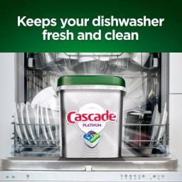 Cascade Platinum ActionPacs Dishwasher Detergent with Dawn, Fresh Scent (36-Count, 6-Pack) thumbnail 8