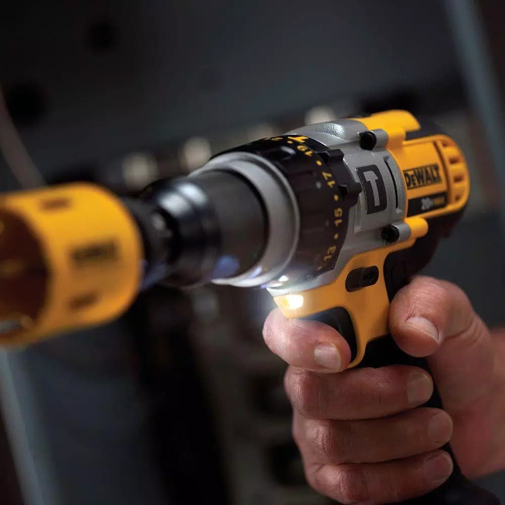 DEWALT 20V MAX Cordless Hammer Drill and Impact Driver Combo Kit with (2) 3.0 Ah Batteries & Charger