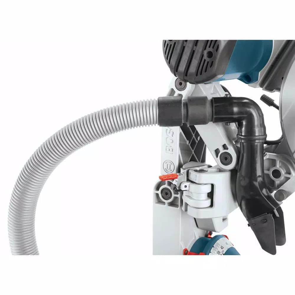 Bosch 12 in. 15 Amp Dual-Bevel Sliding Glide Miter Saw with 60 Tooth Blade
