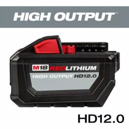 Milwaukee M18 REDLITHIUM HIGH OUTPUT HD12.0 18V Lithium-Ion Battery Pack thumbnail 1