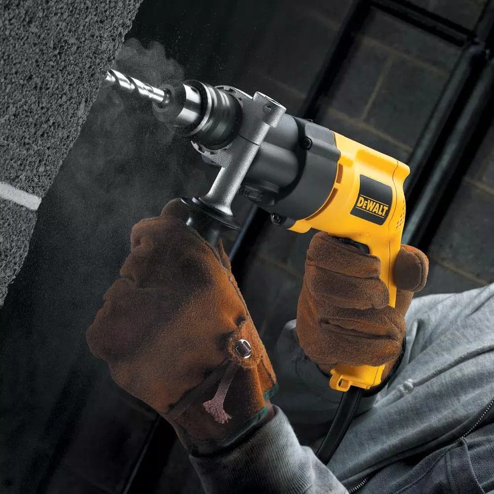 DEWALT 1/2 in. Variable Speed Dual-Range Hammer Drill, 7.8 Amp, Corded