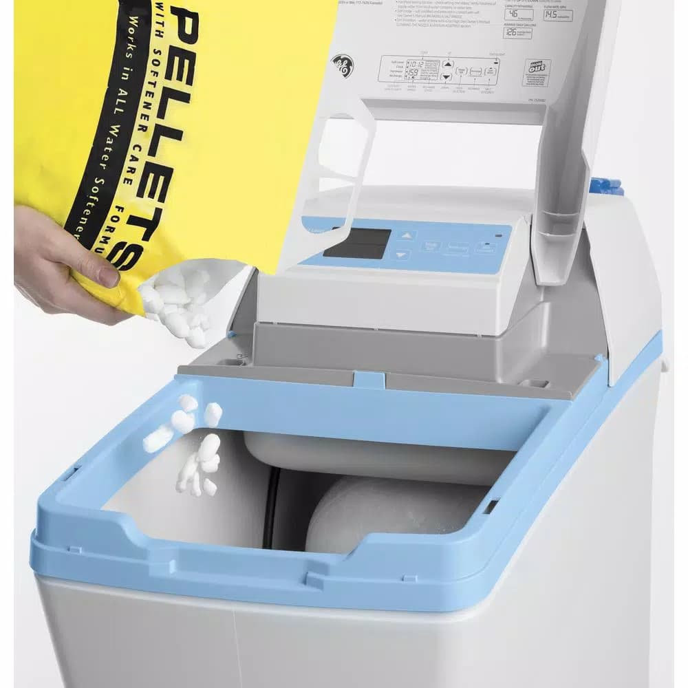 GE Smart 40,000 Grain Water Softener System with SmartSoft Technology