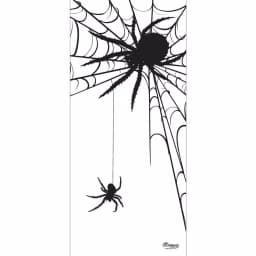 My Door Decor 36 in. x 80 in. Spiders Halloween Front Door Banner Mural thumbnail 1